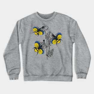 Ukraine Bee Swarm Crewneck Sweatshirt